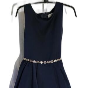 Elegant Navy Blue Holiday Dress size Girls 16